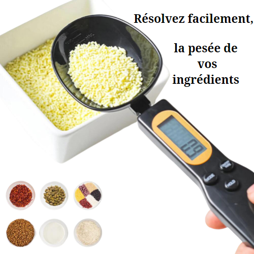 Magicuillère™ 500g/0.1g .Balance alimentaire. - Boutiquedolcecake